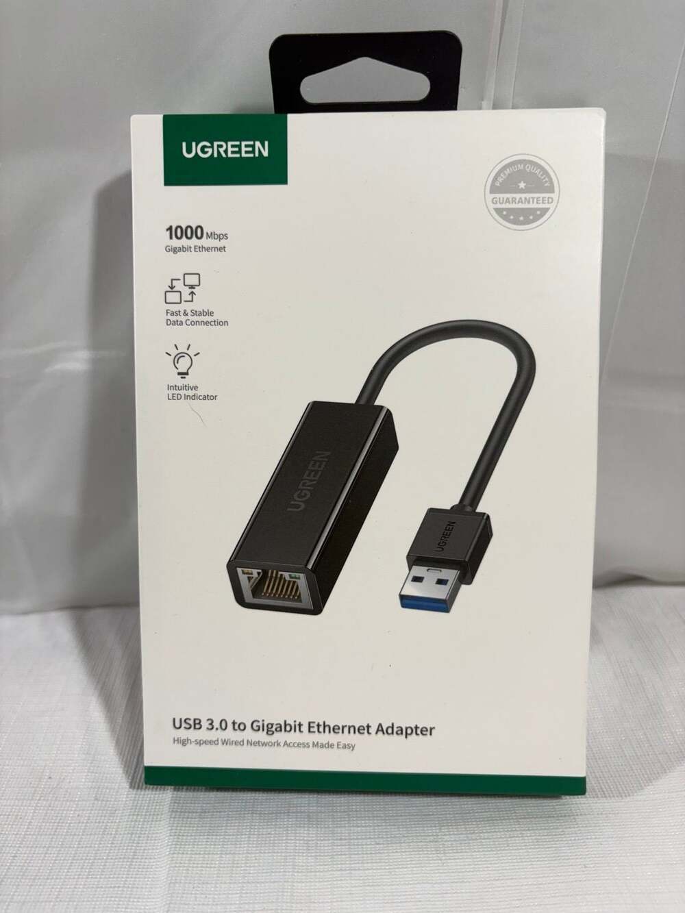 UGREEN USB 3.0 to Gigabit Ethernet Adapter 1000Mbps RJ45 LAN Network Adapter
